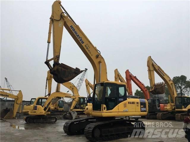Komatsu pc200-7 Rupsgraafmachines