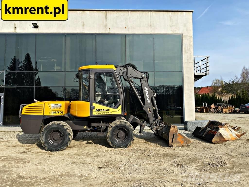 Mecalac 12 MTX Graaf-laadcombinaties