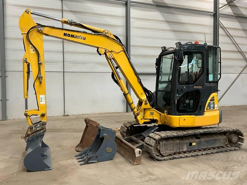 Komatsu PC 55 MR-3 Minigraafmachines < 7t