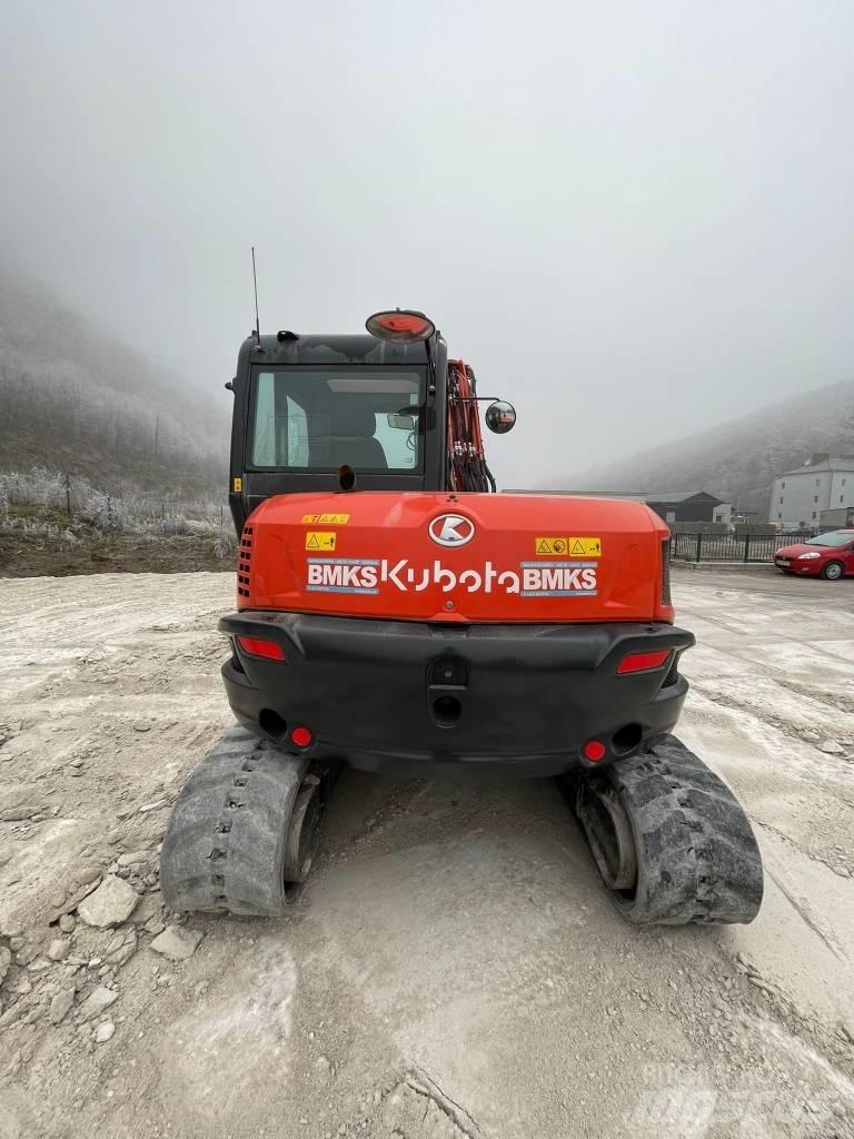 Kubota KX 080-4a2 Midigraafmachines 7t - 12t