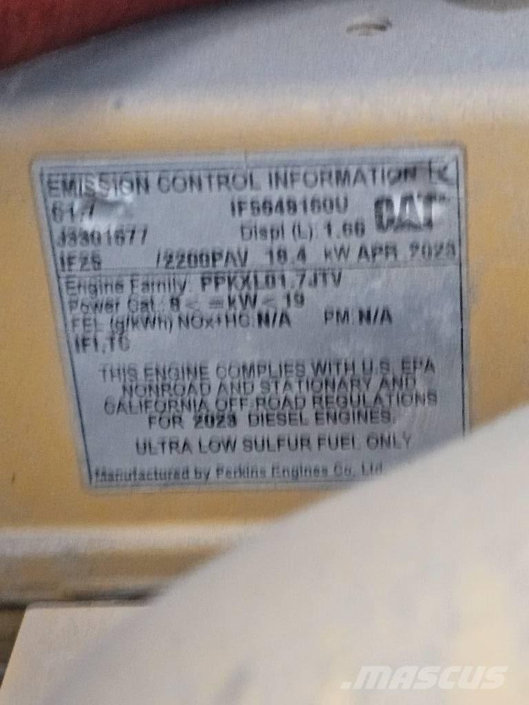 CAT CB 2.7 GC Grondverdichtingsmachines