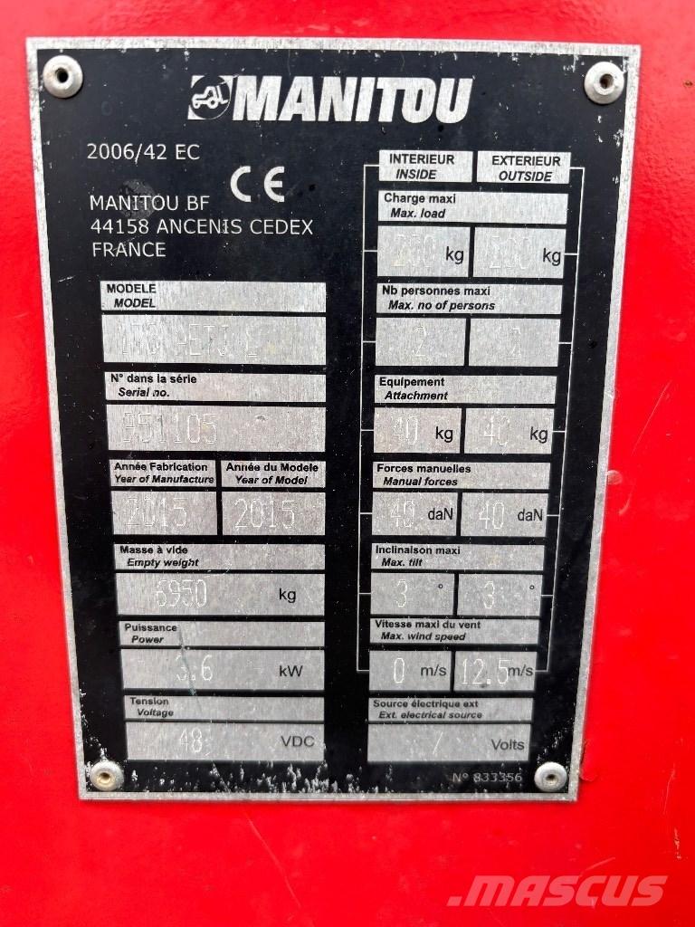 Manitou 170 AETJL Knikarmhoogwerkers