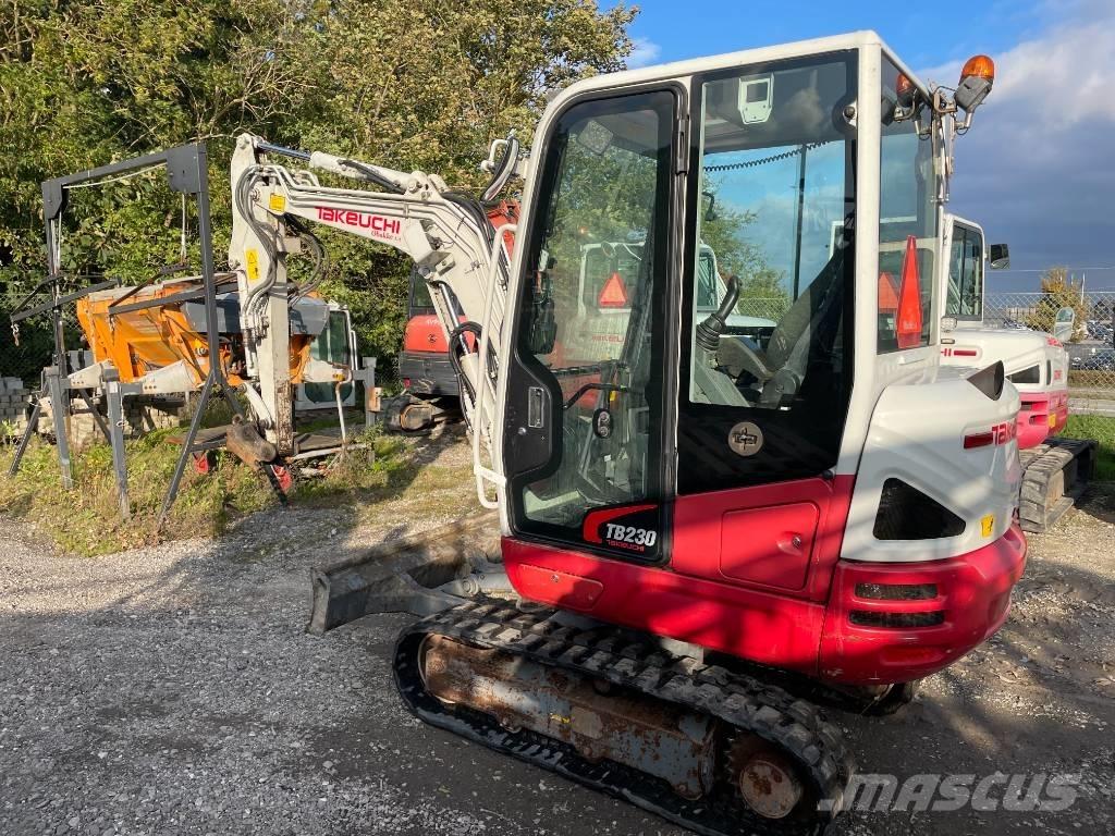 Takeuchi TB 230 Minigraafmachines < 7t