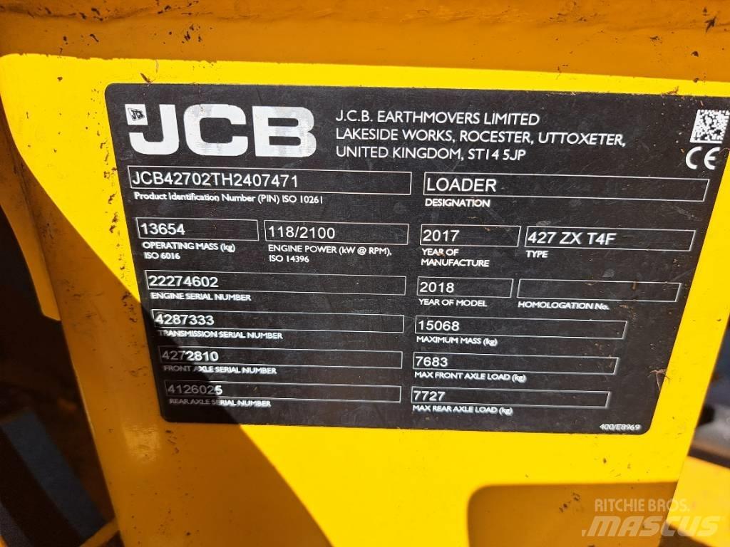 JCB 427 ZX Wielladers