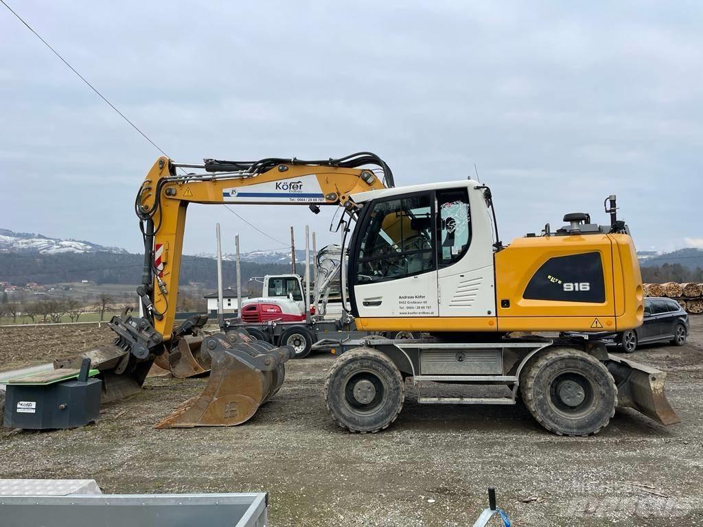 Liebherr A 916 Wielgraafmachines