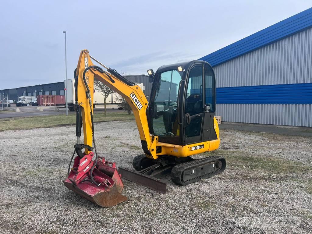 JCB 8018 Minigraafmachines < 7t
