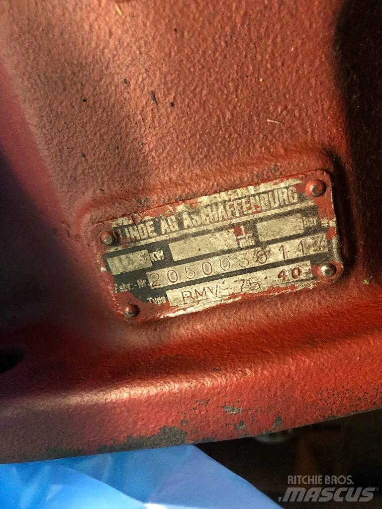 Linde BMV75 Overige componenten
