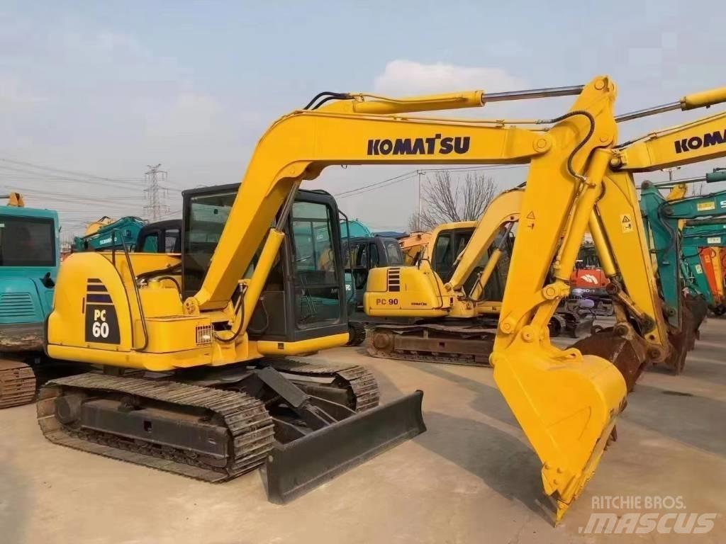 Komatsu PC60-8 Minigraafmachines < 7t