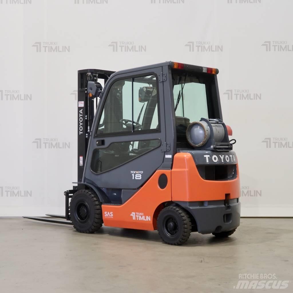 Toyota 02-8FGF18 LPG heftrucks