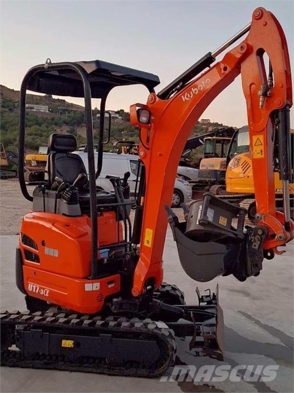 Kubota U17-3a Minigraafmachines < 7t