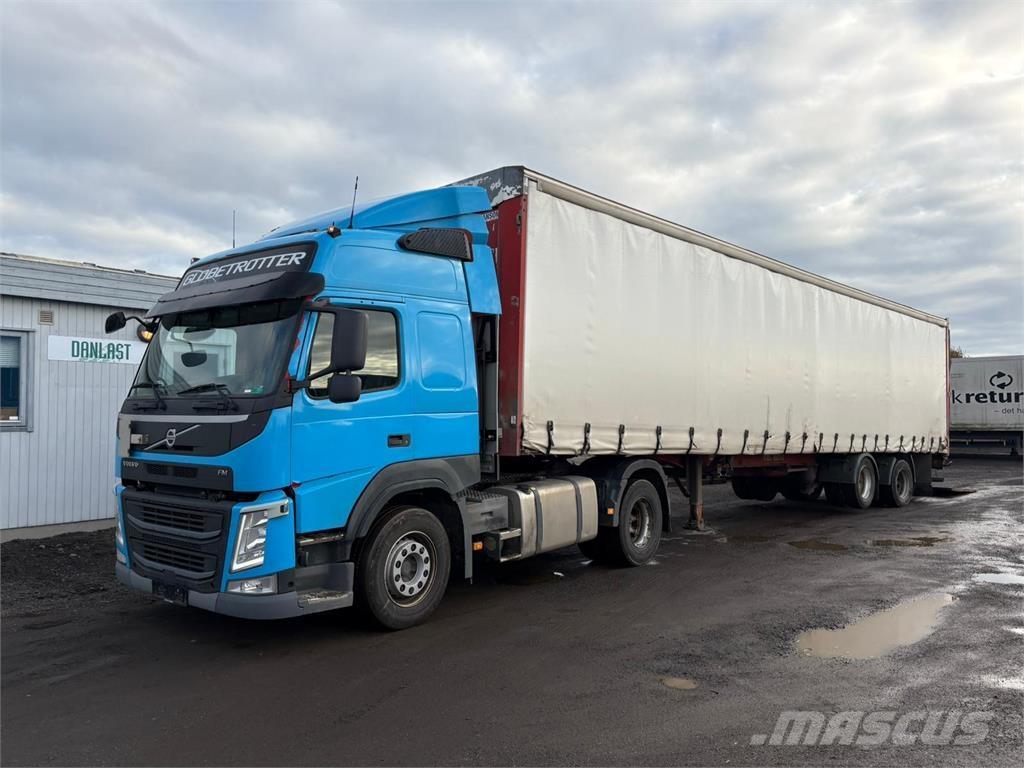 Kel-Berg 2aks Opleggers met meesturende achterwielen