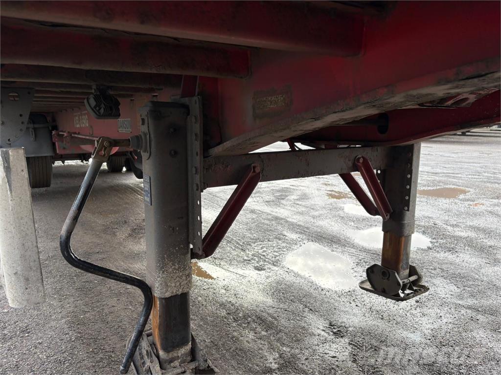 Kel-Berg 2aks Opleggers met meesturende achterwielen