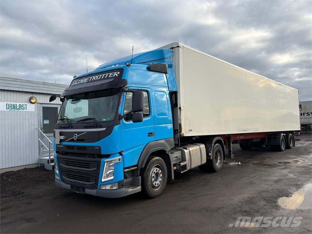 Kel-Berg 2aks Opleggers met meesturende achterwielen