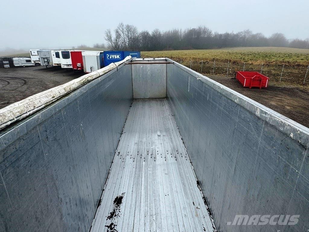 Kel-Berg 4 aksl. Hout snipper oplegger