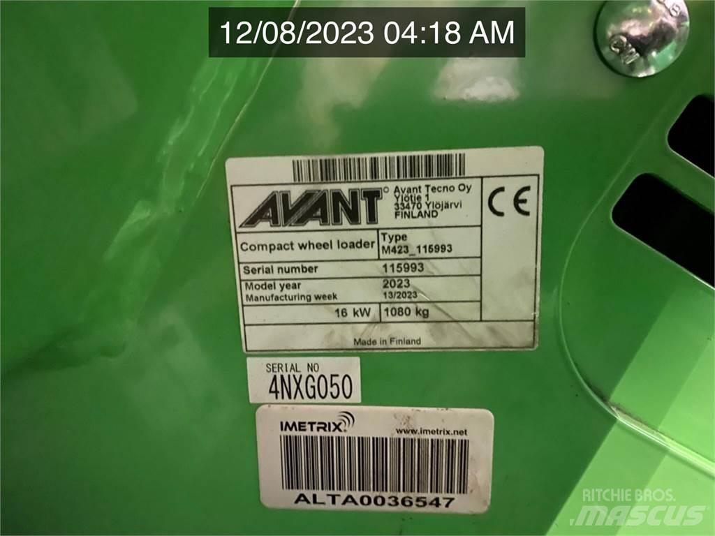 Avant 423 Wielladers