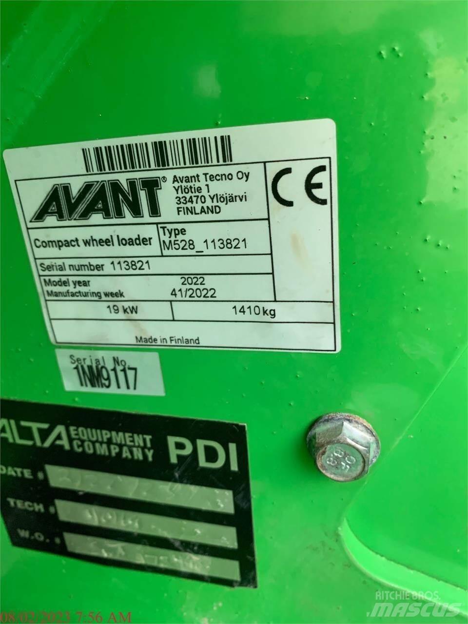 Avant 528 Wielladers