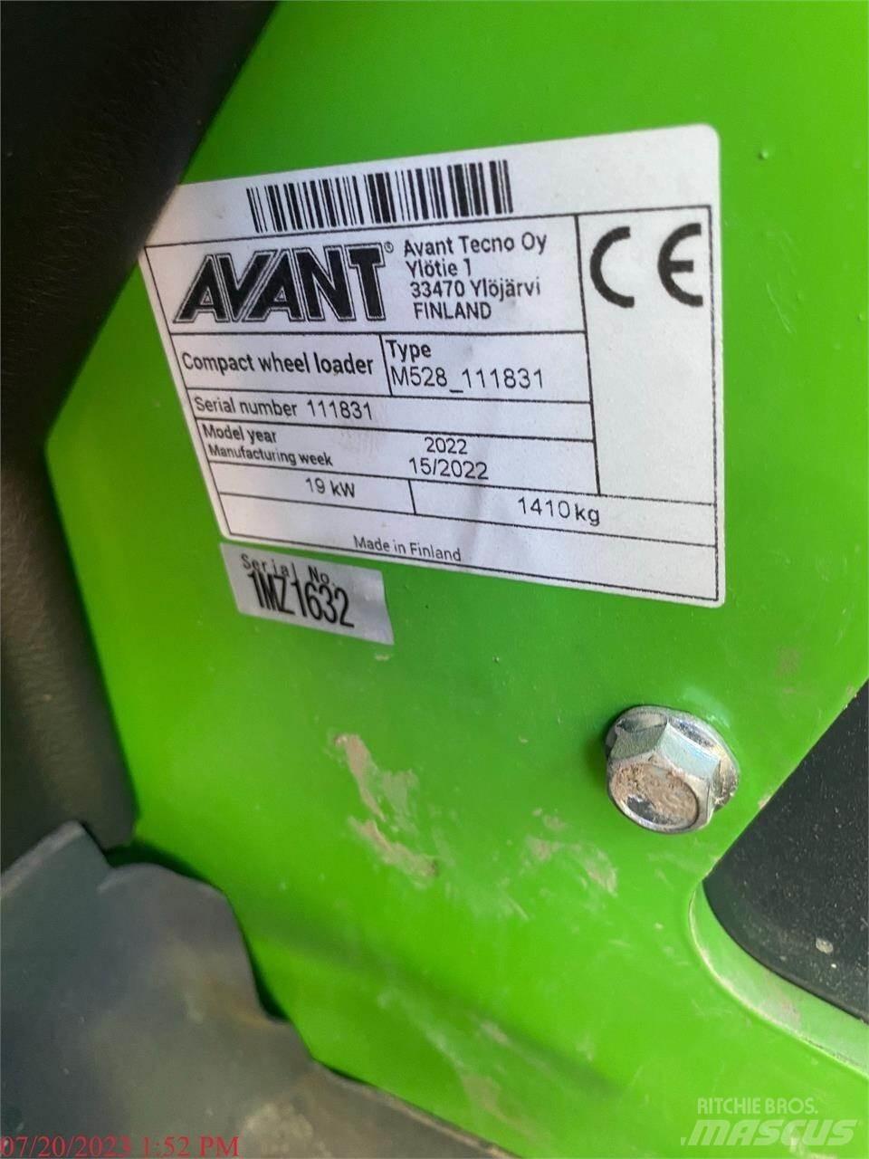 Avant 528 Wielladers