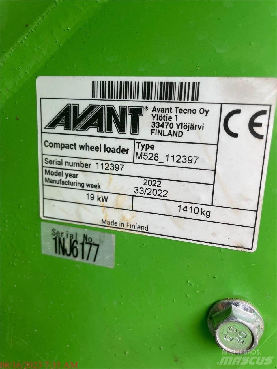 Avant 528 Wielladers