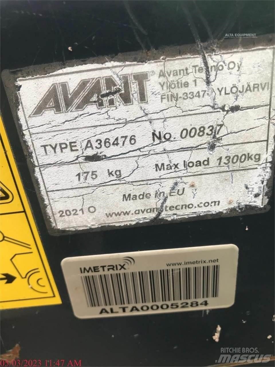 Avant 755I Wielladers