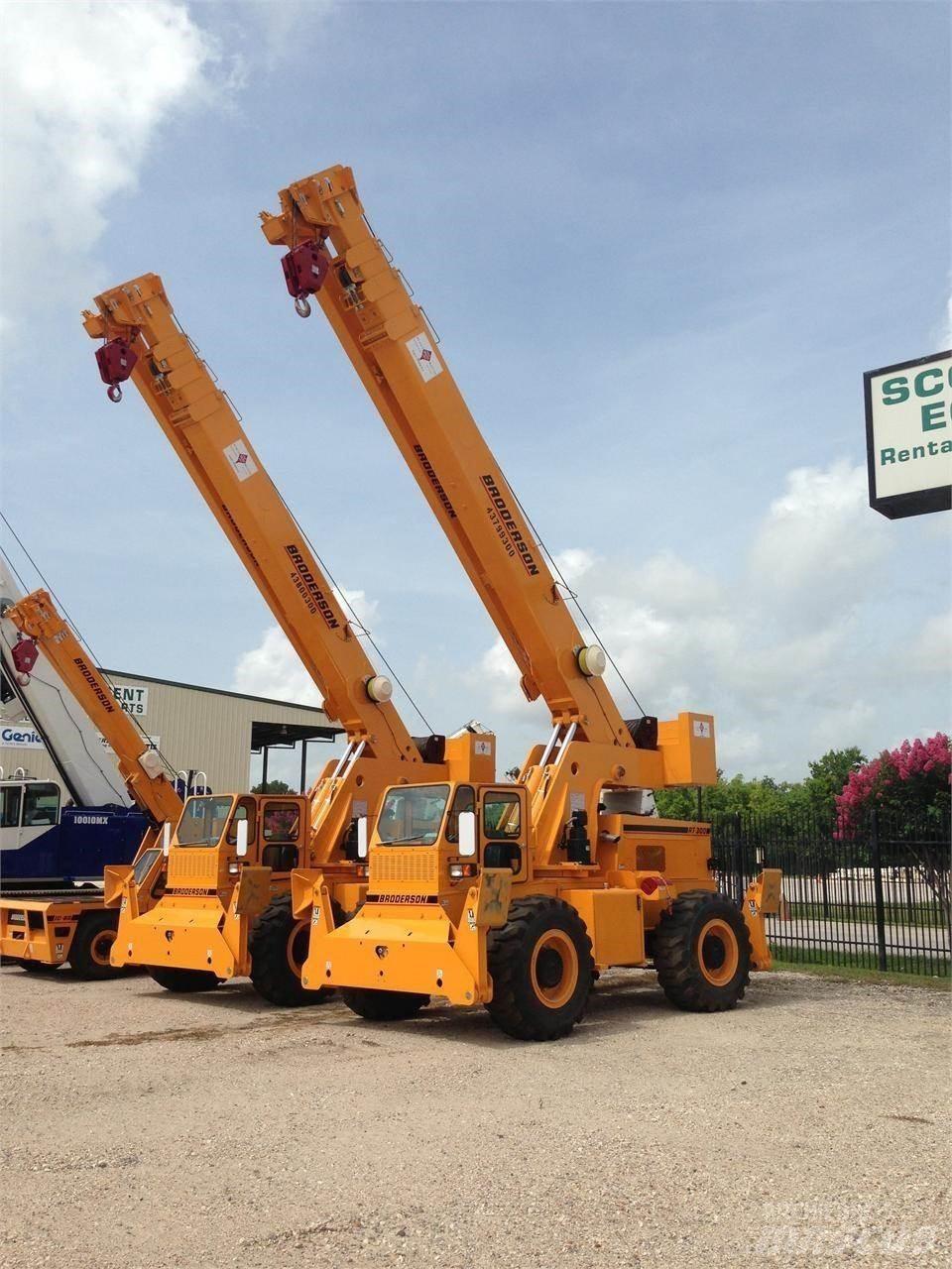 Broderson RT300 Ruwterrein kranen