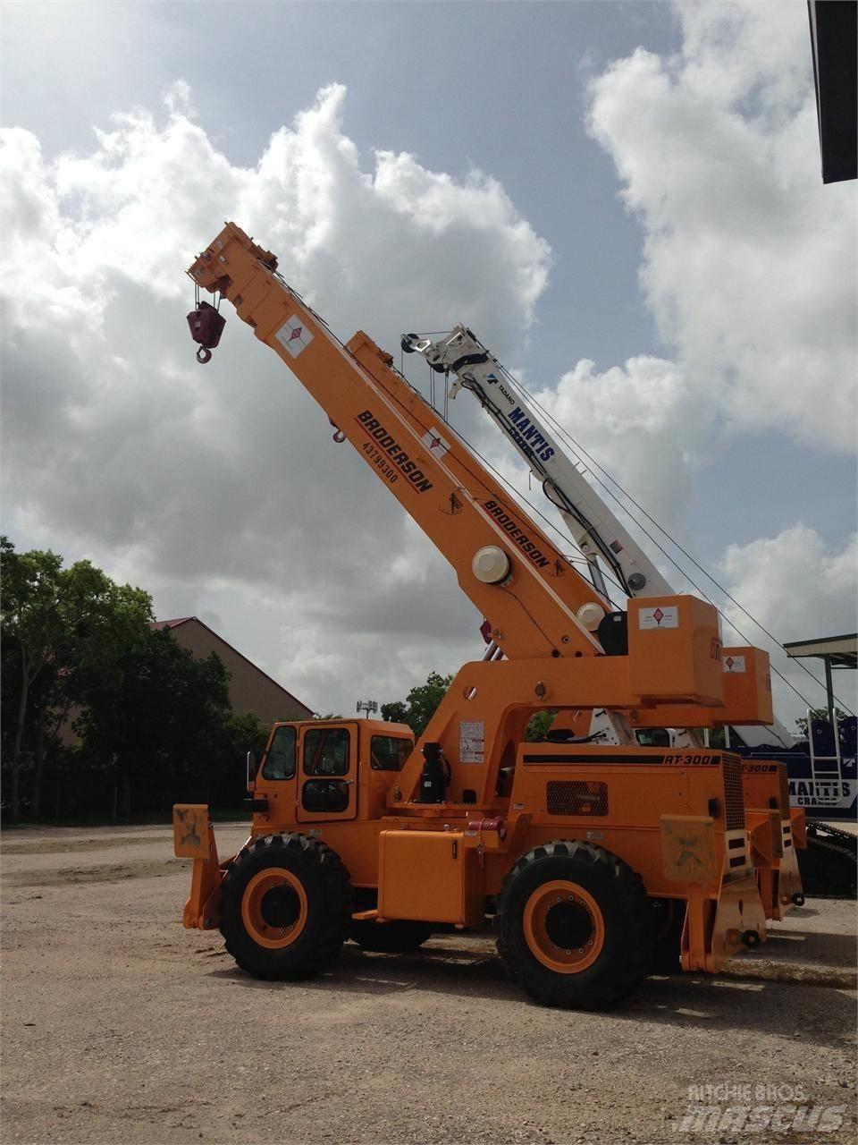 Broderson RT300 Ruwterrein kranen