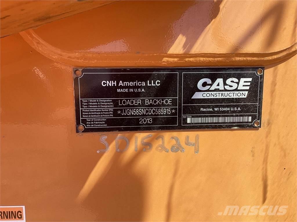 CASE 580 Graaf-laadcombinaties