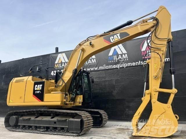 CAT 316FL Rupsgraafmachines