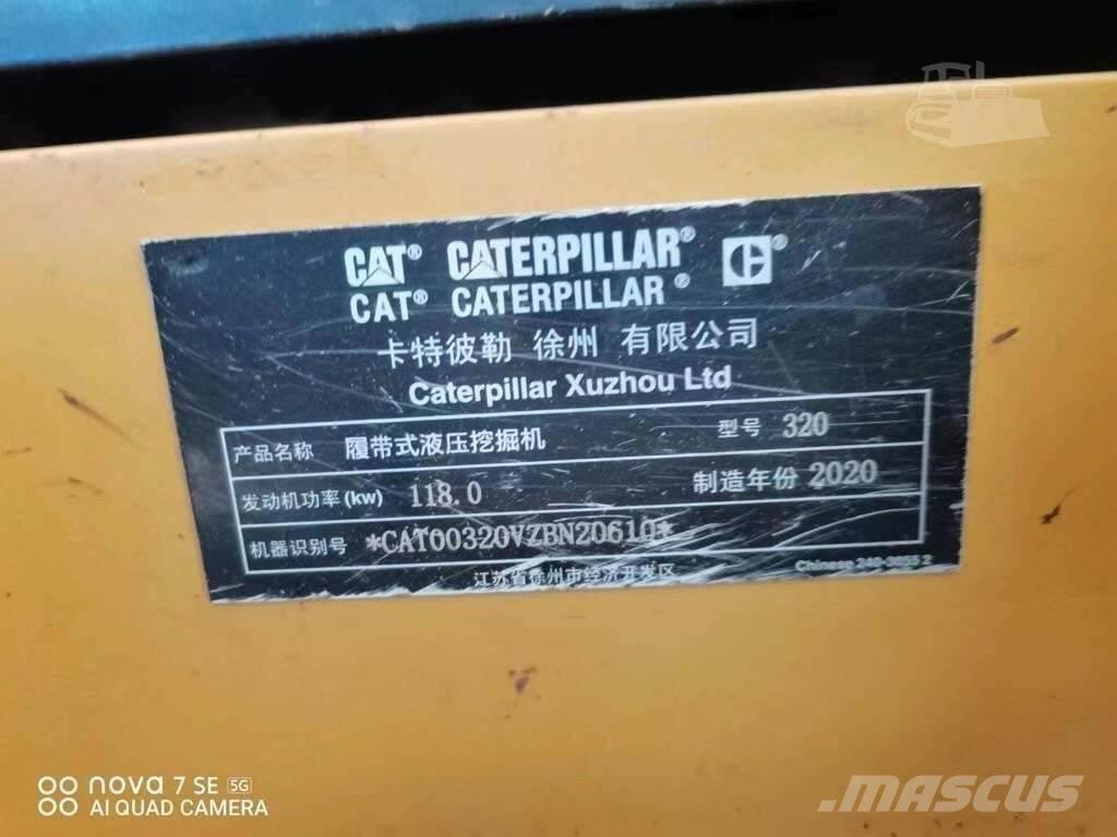 CAT 320 Rupsgraafmachines