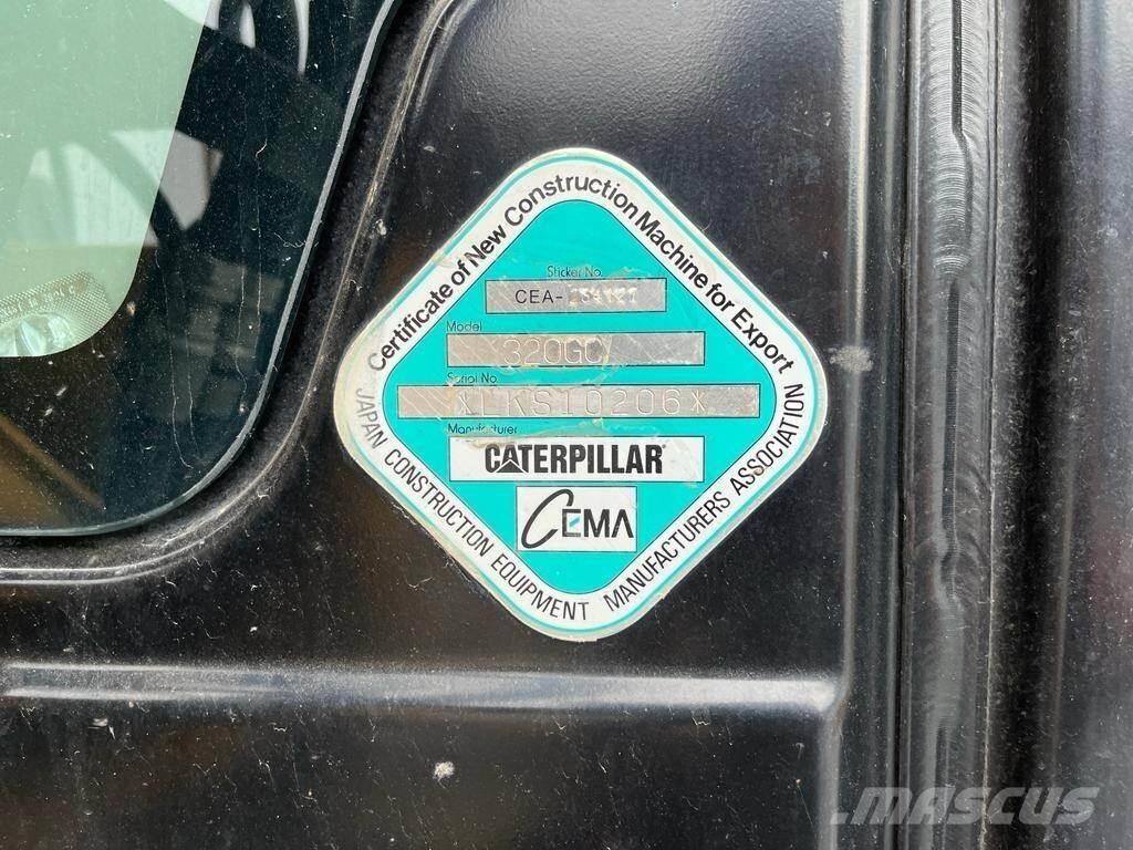 CAT 320GC Rupsgraafmachines