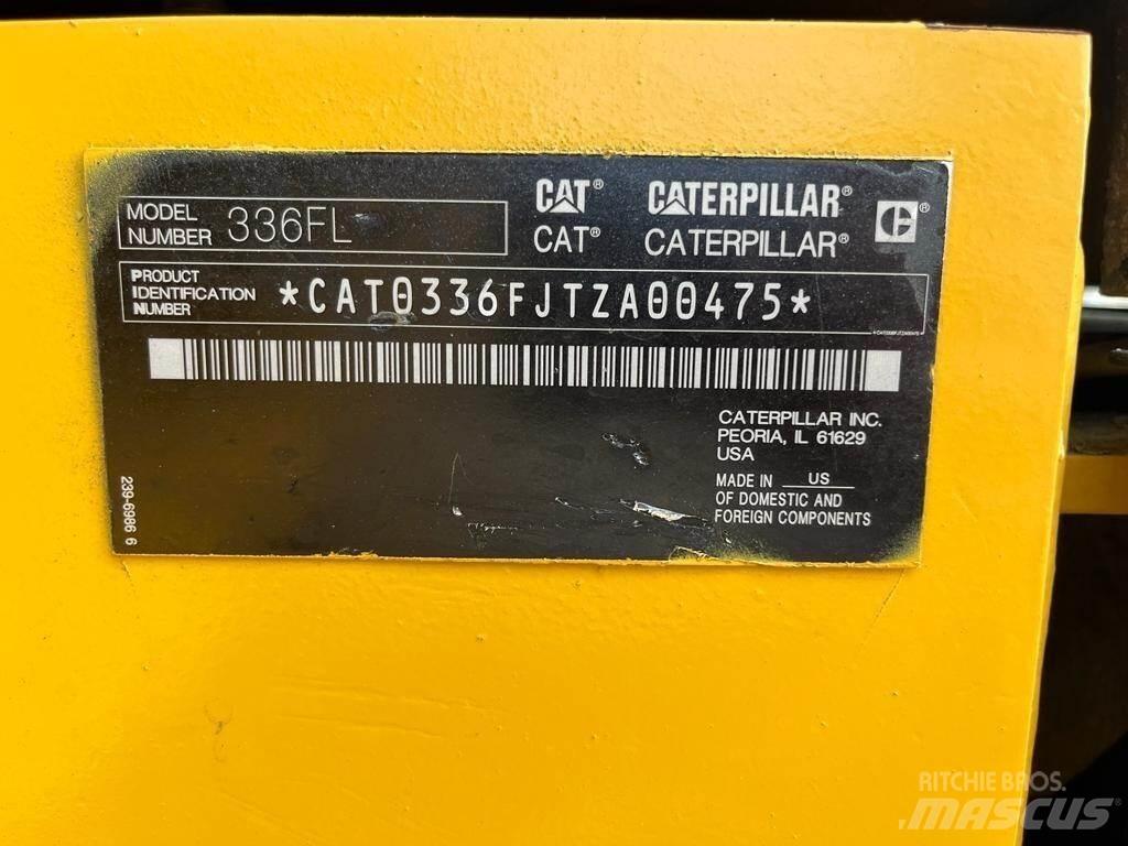 CAT 336FL Rupsgraafmachines