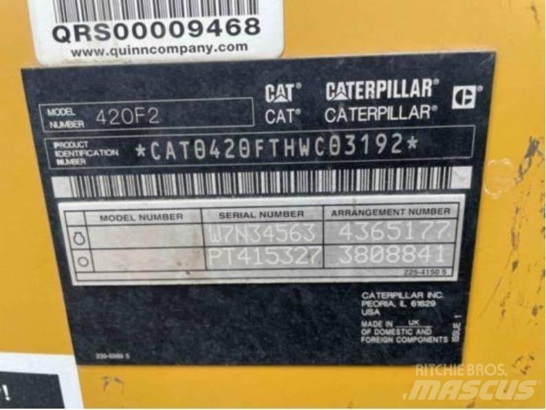 CAT 420F2 Graaf-laadcombinaties