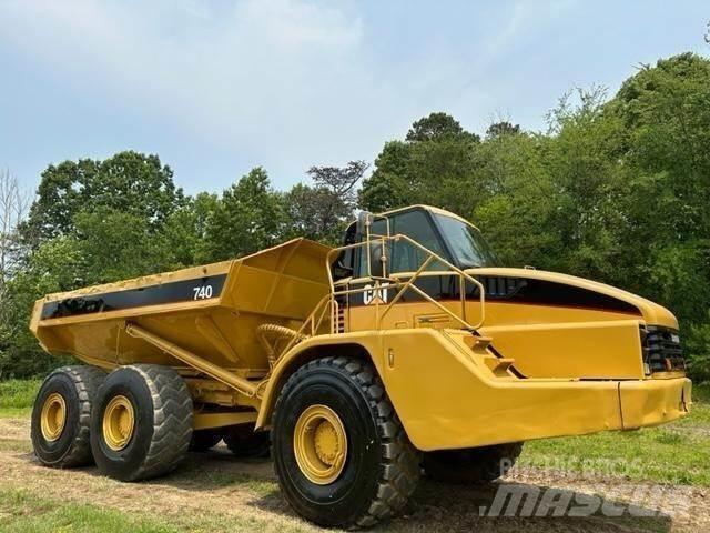 CAT 740 Knik dumptrucks