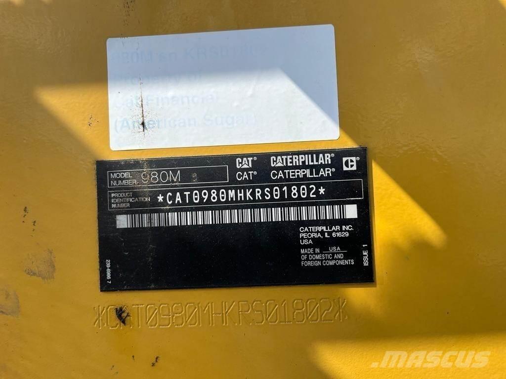 CAT 980M Wielladers