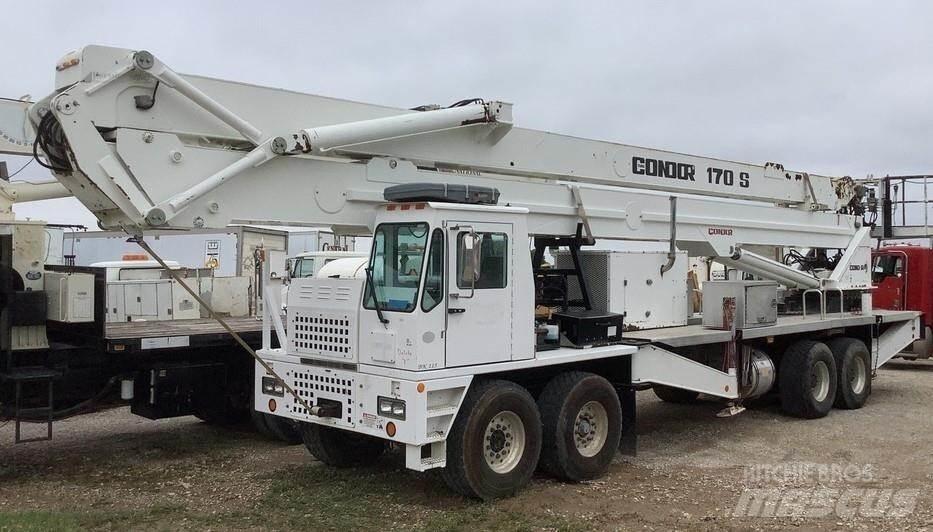 Condor 170S Vlakke laadvloer met kraan