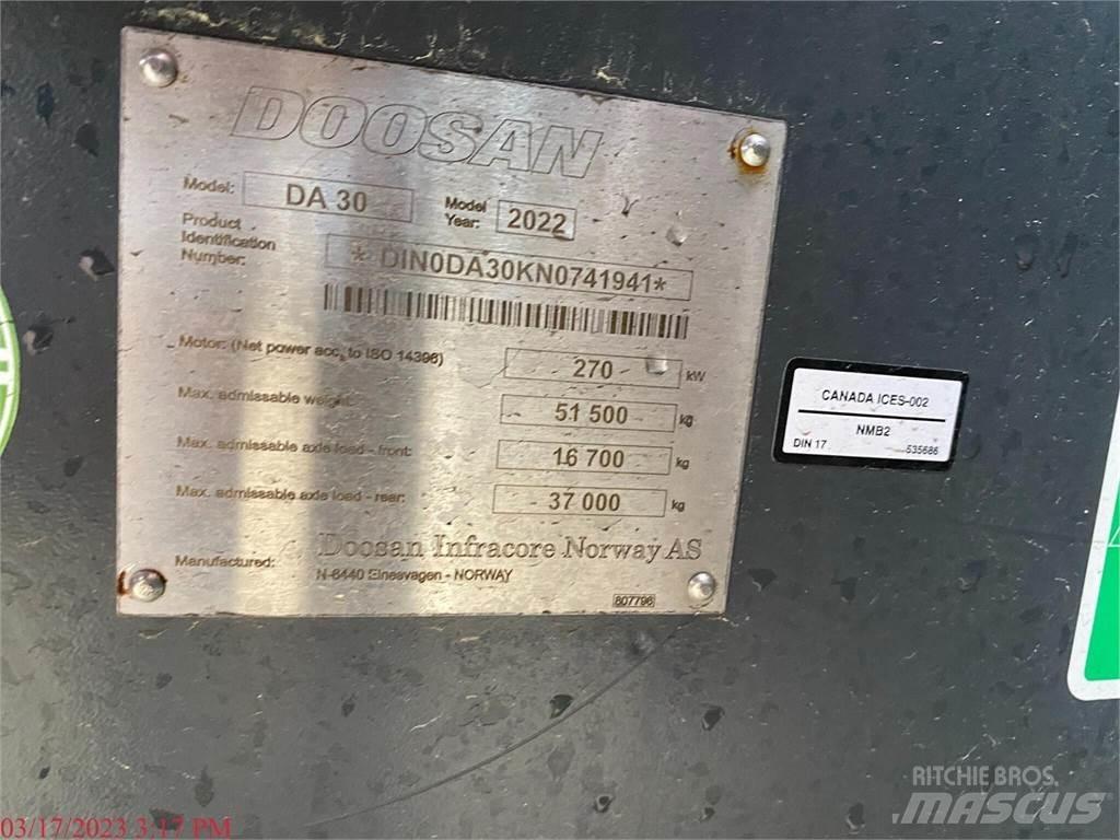 Develon DA30-5 Knik dumptrucks