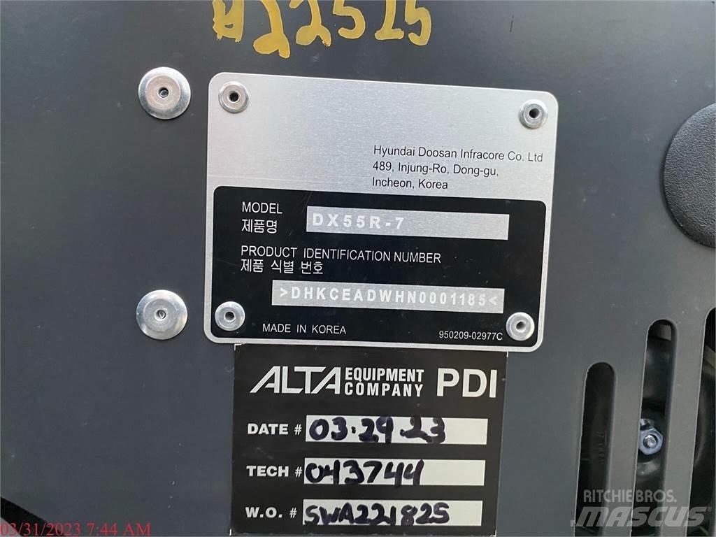 Develon DX55R-7 Minigraafmachines < 7t