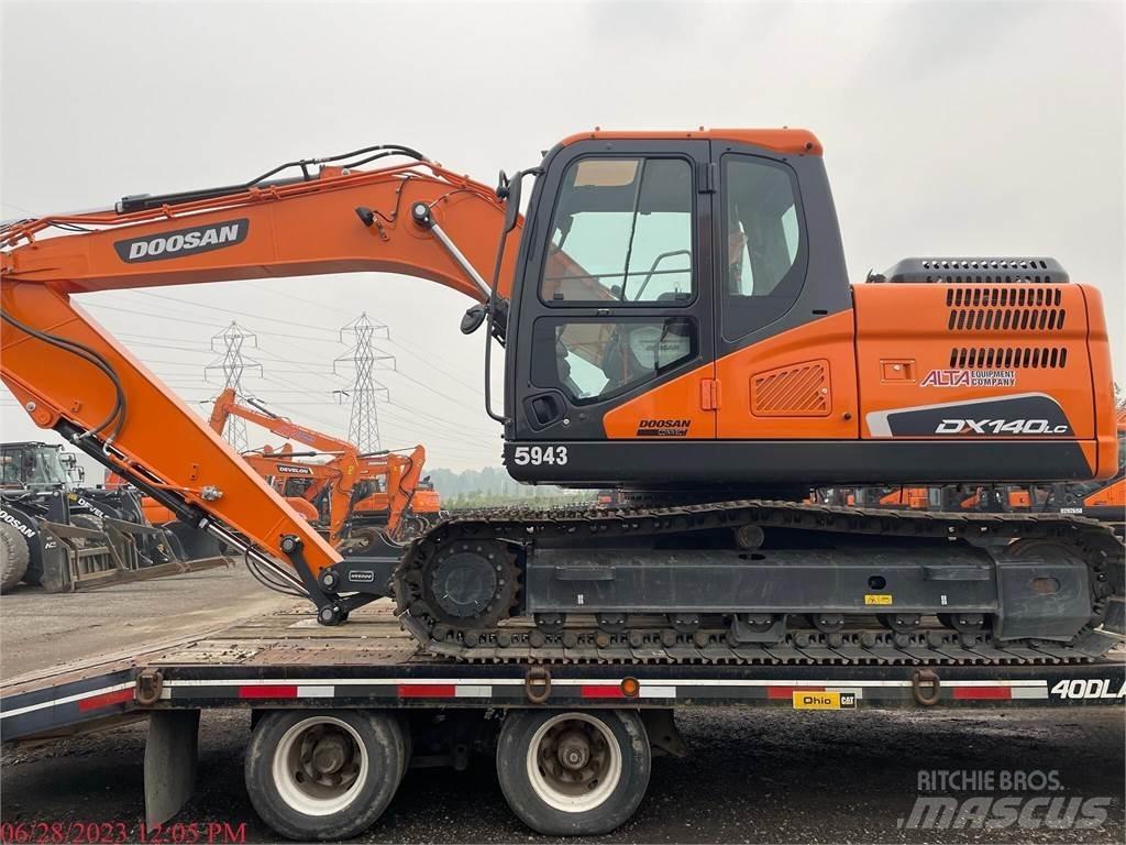 Doosan DX140 LC-5 Rupsgraafmachines