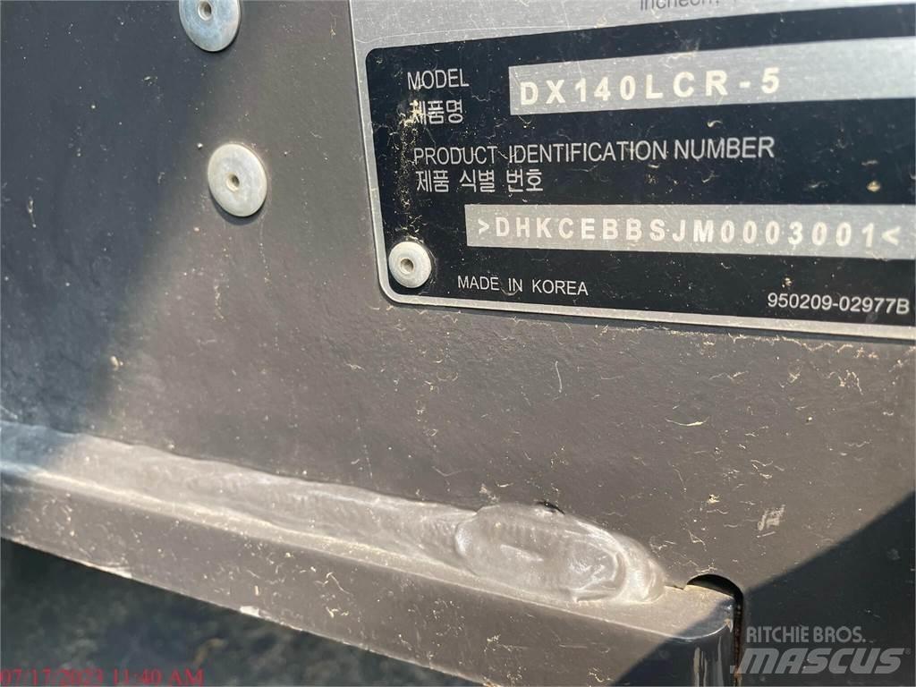 Doosan DX140 LC-5 Rupsgraafmachines