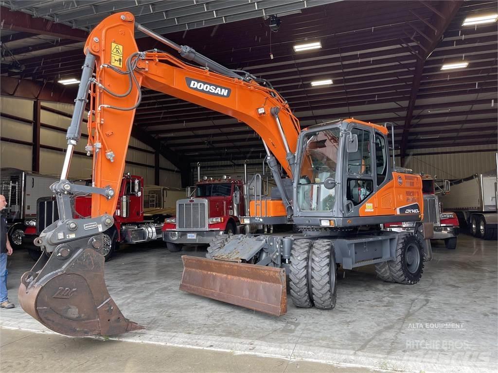 Doosan DX140W-5 Wielgraafmachines