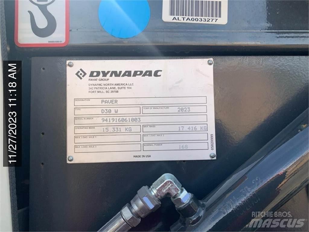 Dynapac D30W Asfaltafwerkmachines
