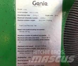 Genie S85 Telescoophoogwerkers