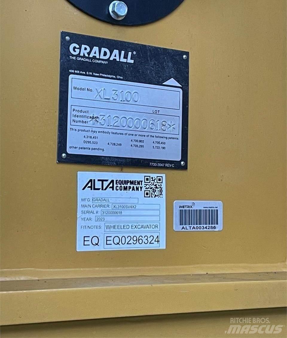 Gradall XL3100 V Wielgraafmachines