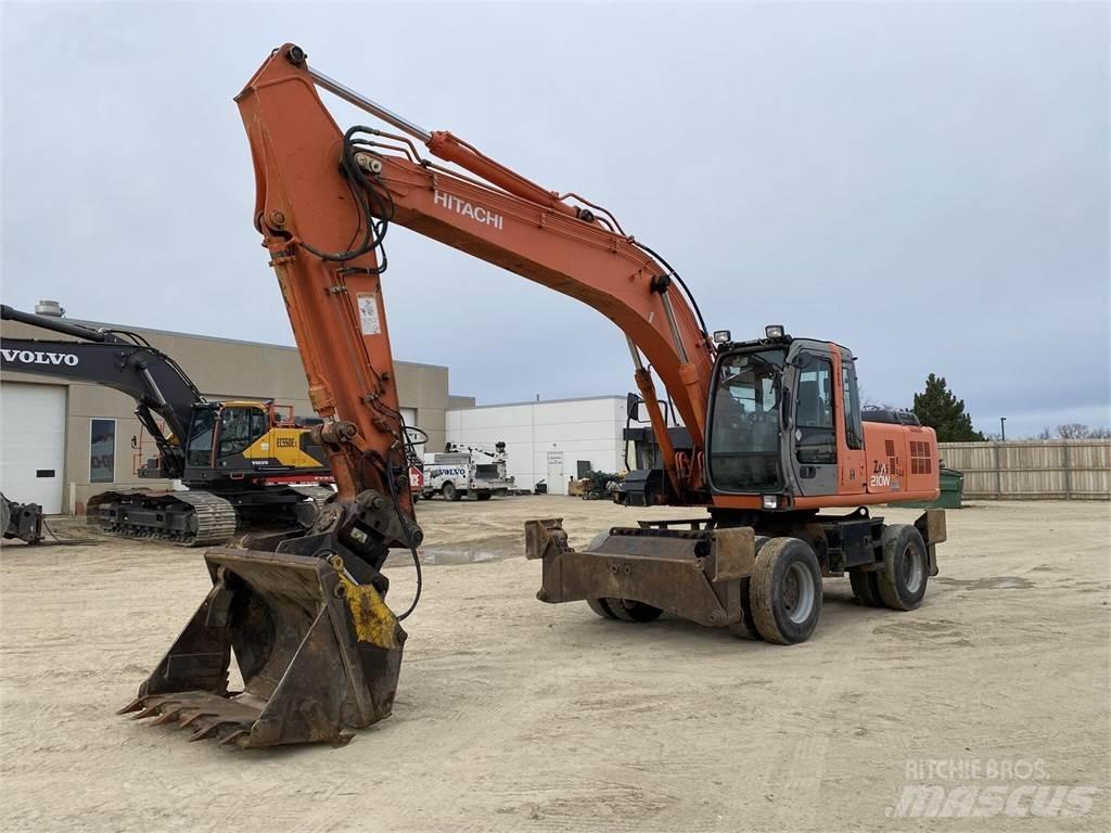 Hitachi ZX210W Wielgraafmachines