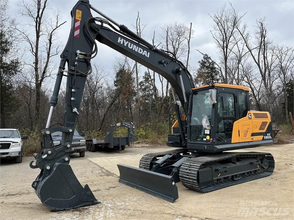 Hyundai HX140AL Rupsgraafmachines