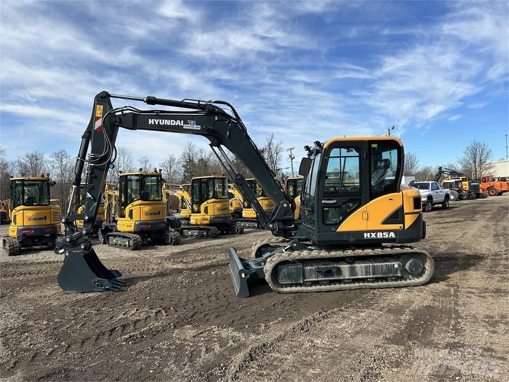 Hyundai HX85A Rupsgraafmachines