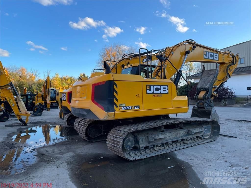JCB 220X Rupsgraafmachines