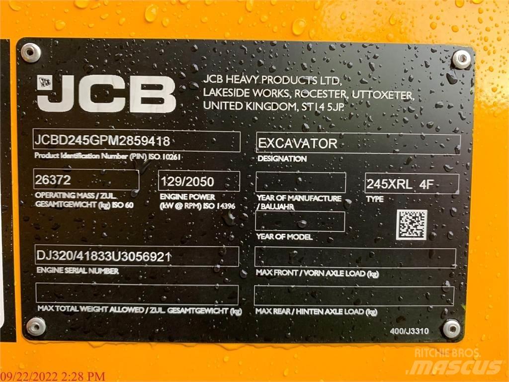 JCB 245XR Rupsgraafmachines