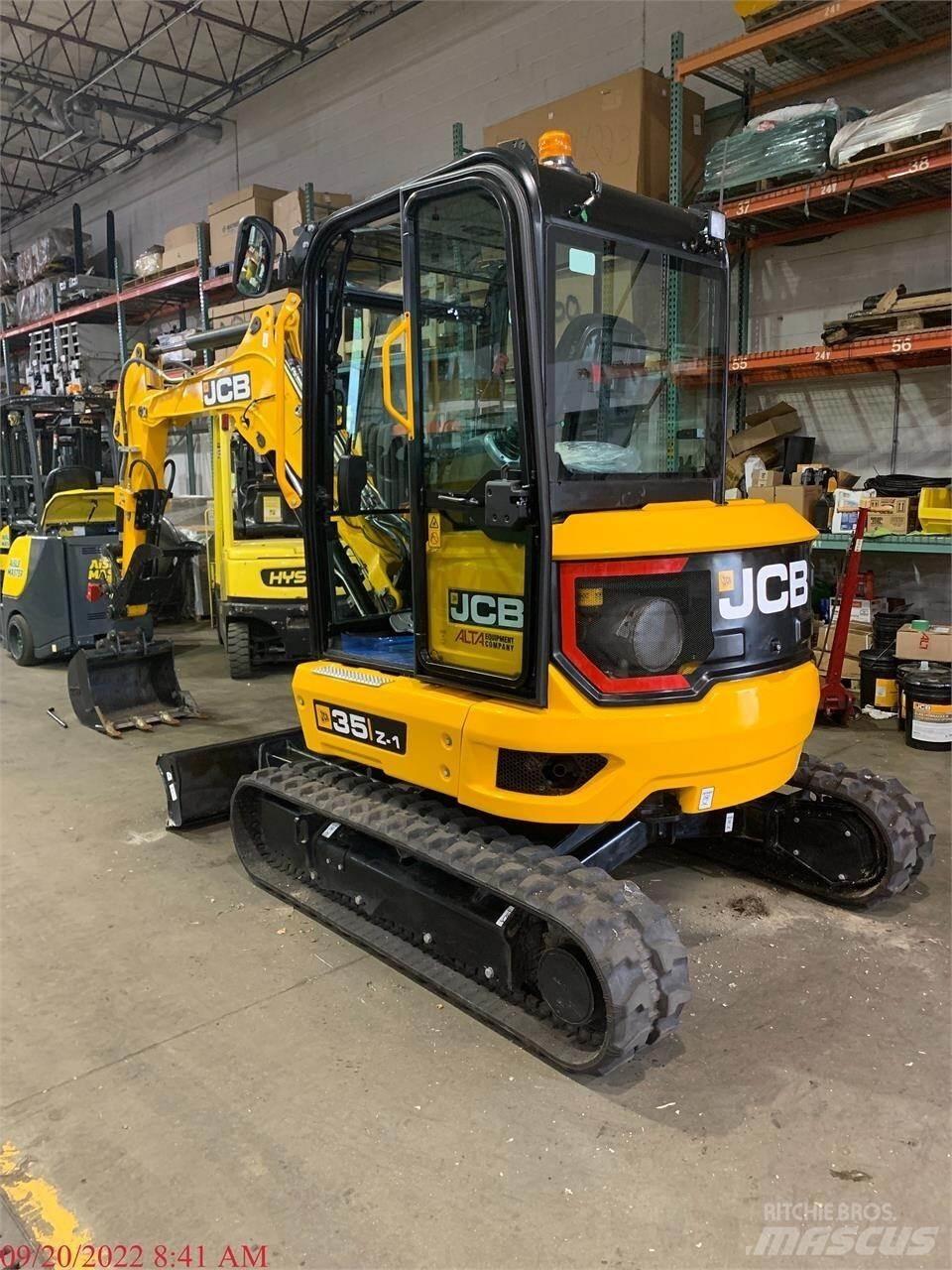 JCB 35Z-1 Minigraafmachines < 7t