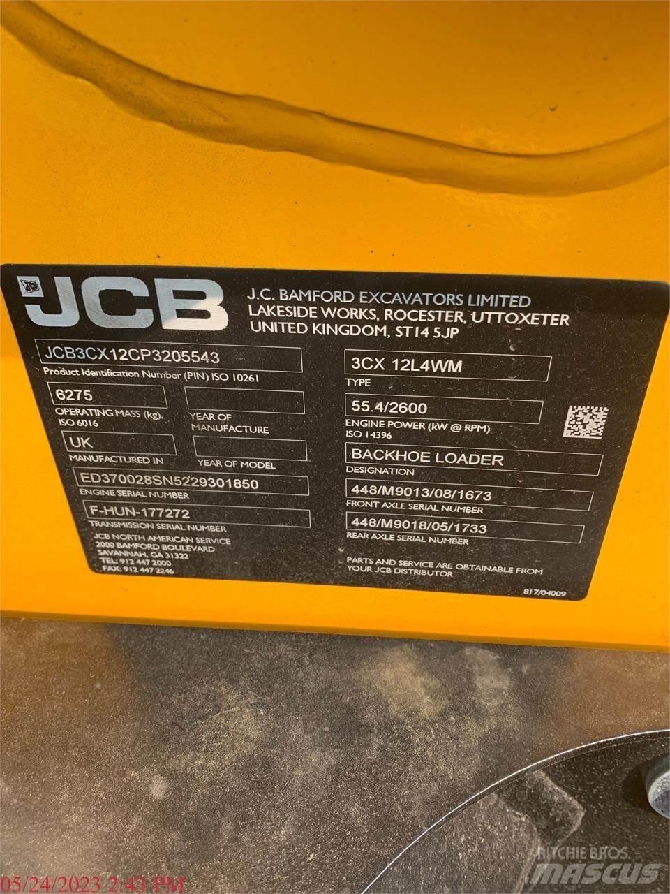 JCB 3CX Graaf-laadcombinaties