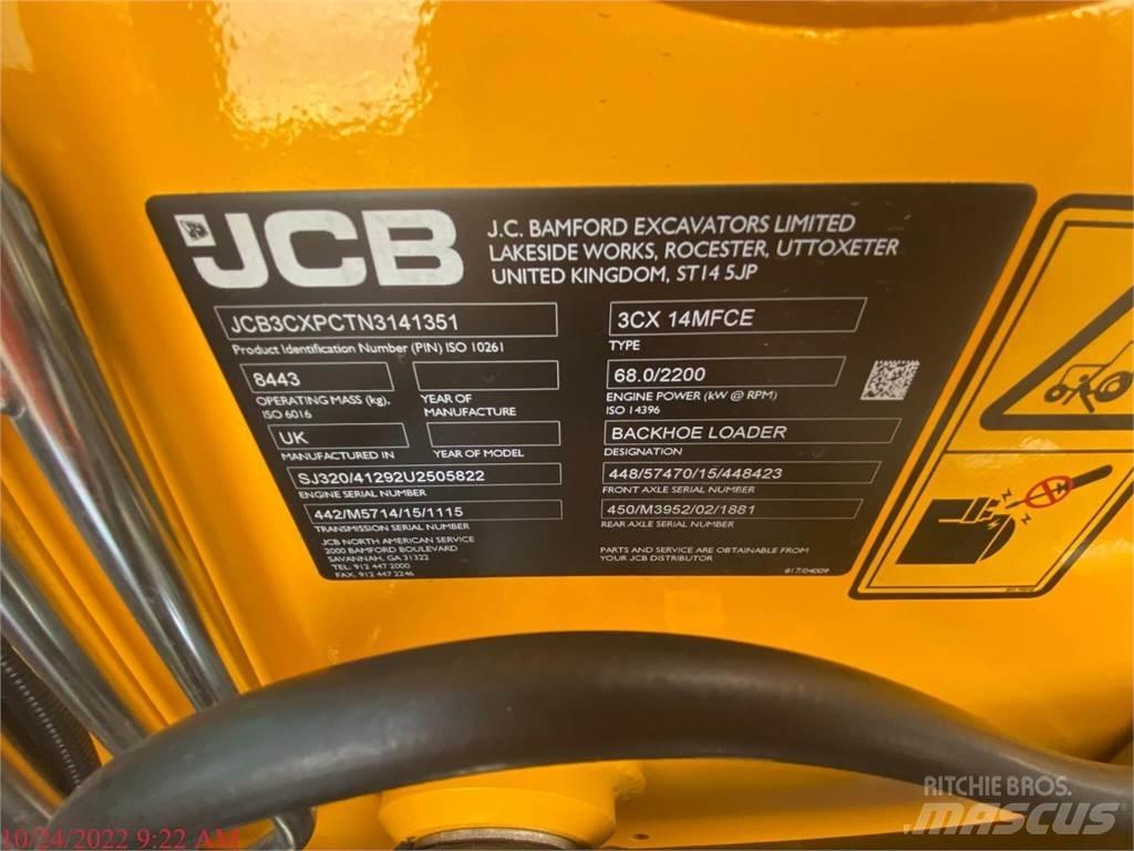 JCB 3CX14 Graaf-laadcombinaties
